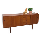 Teak veneer sideboard with drawers from Sweden