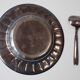 Christofle galla - silver-plated plate and spoon - birth box