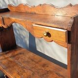 19th-century asymmetrical shelves estaminet display