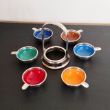Vintage Stackable Ashtray Set, Isamu Kenmochi Style