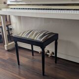 Vintage rectangular piano stool