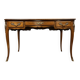 André Mailfert: Louis XV style double-sided desk in walnut