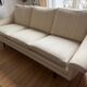 Vintage Danish teak sofa and armchair – 1960s