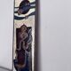 Enamelled lava plaque jean jaffeux volvic mozac ceramic 1960s mid century