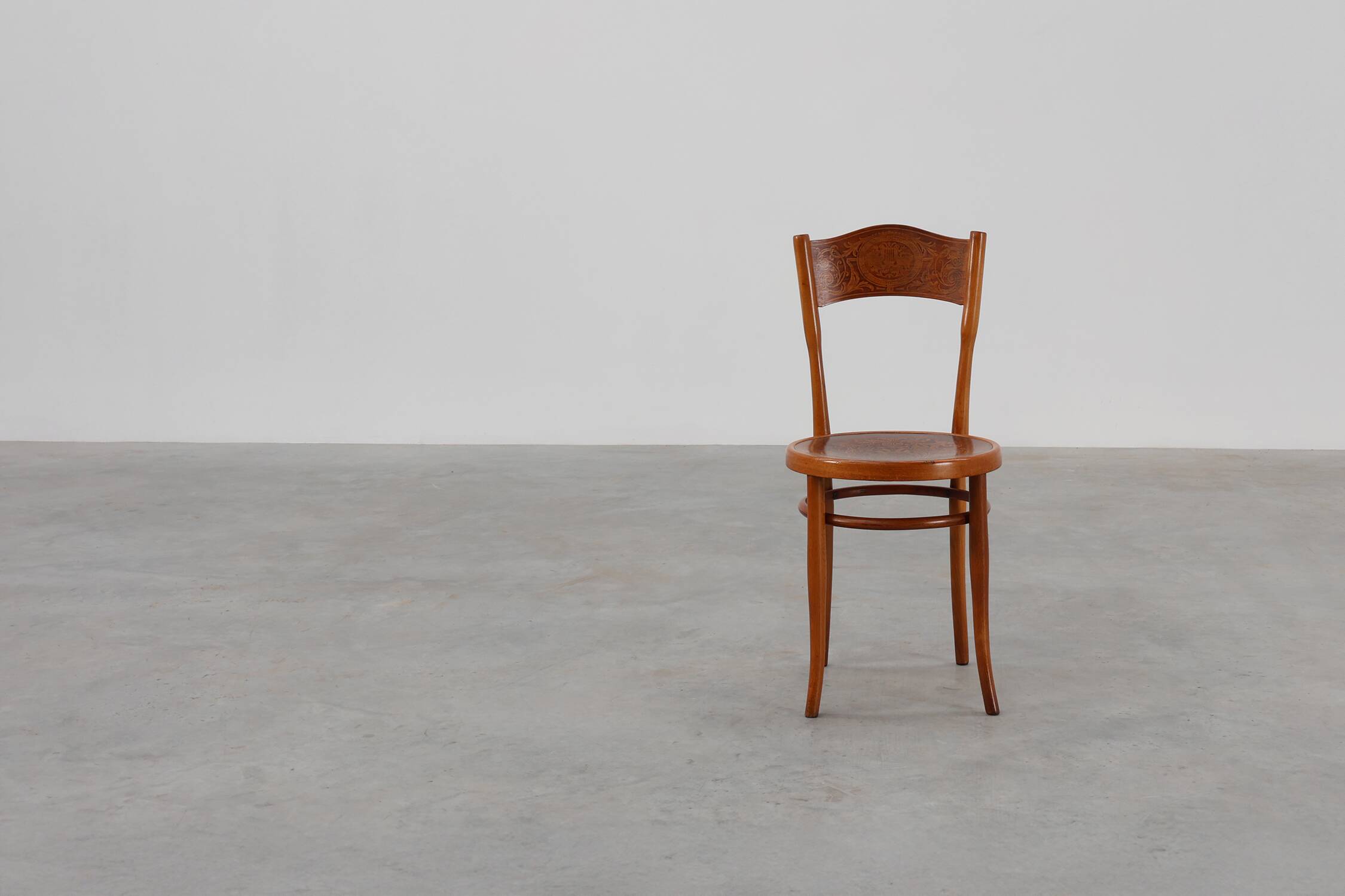 Art Deco Bentwood chair by J & J Kohn, Austria ca. 1910