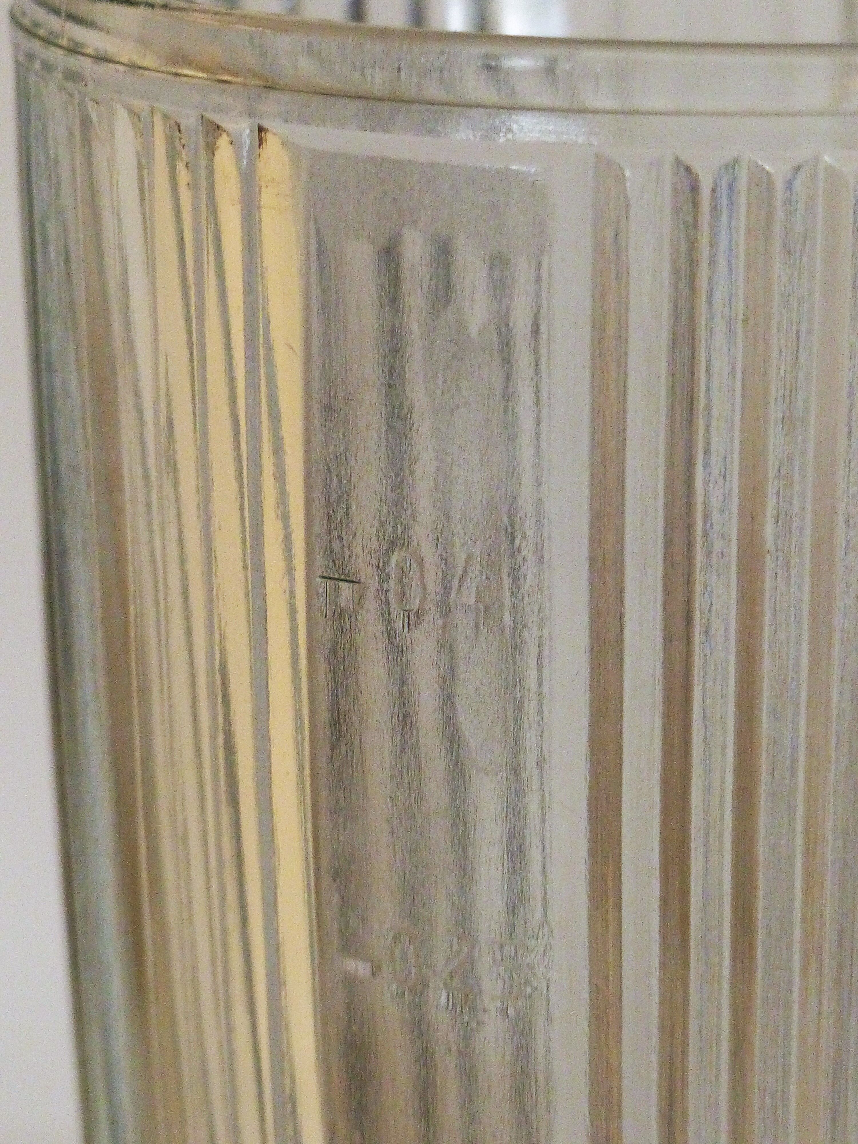 Vintage graduated doser glass