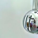Lampadaire Space Age chromé, Italie 1970