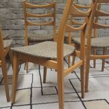 Set de 6 chaises scandinaves par Bähre Mignon Möbel 1960