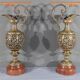 Pair of bronze ewers, art nouveau – 1910
