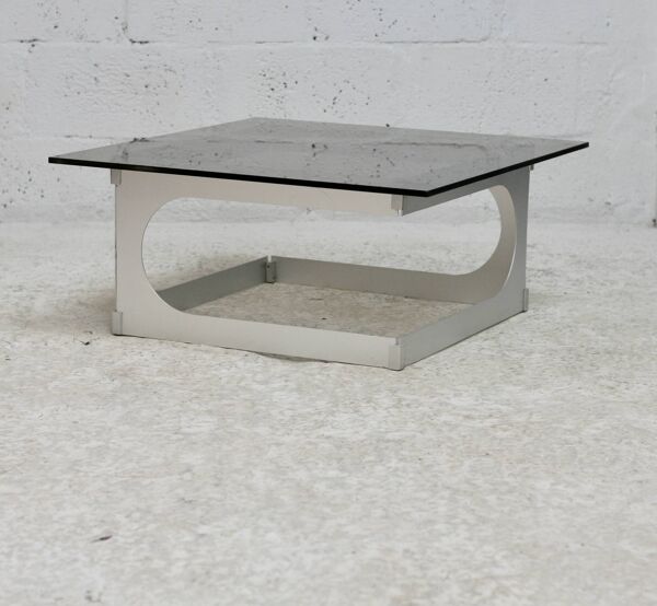 Table basse signée Pierre Vandel, France, années 70