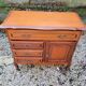 Commode en merisier massif Louis XV