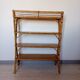 Rattan shelf