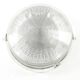 Industrial ceiling lamp, plastic metal, Poland, 1970s