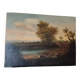 19th century Dutch School "Animated landscape with rural theme"