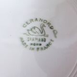 6 vintage soup plates from Céranord St Amand 220505