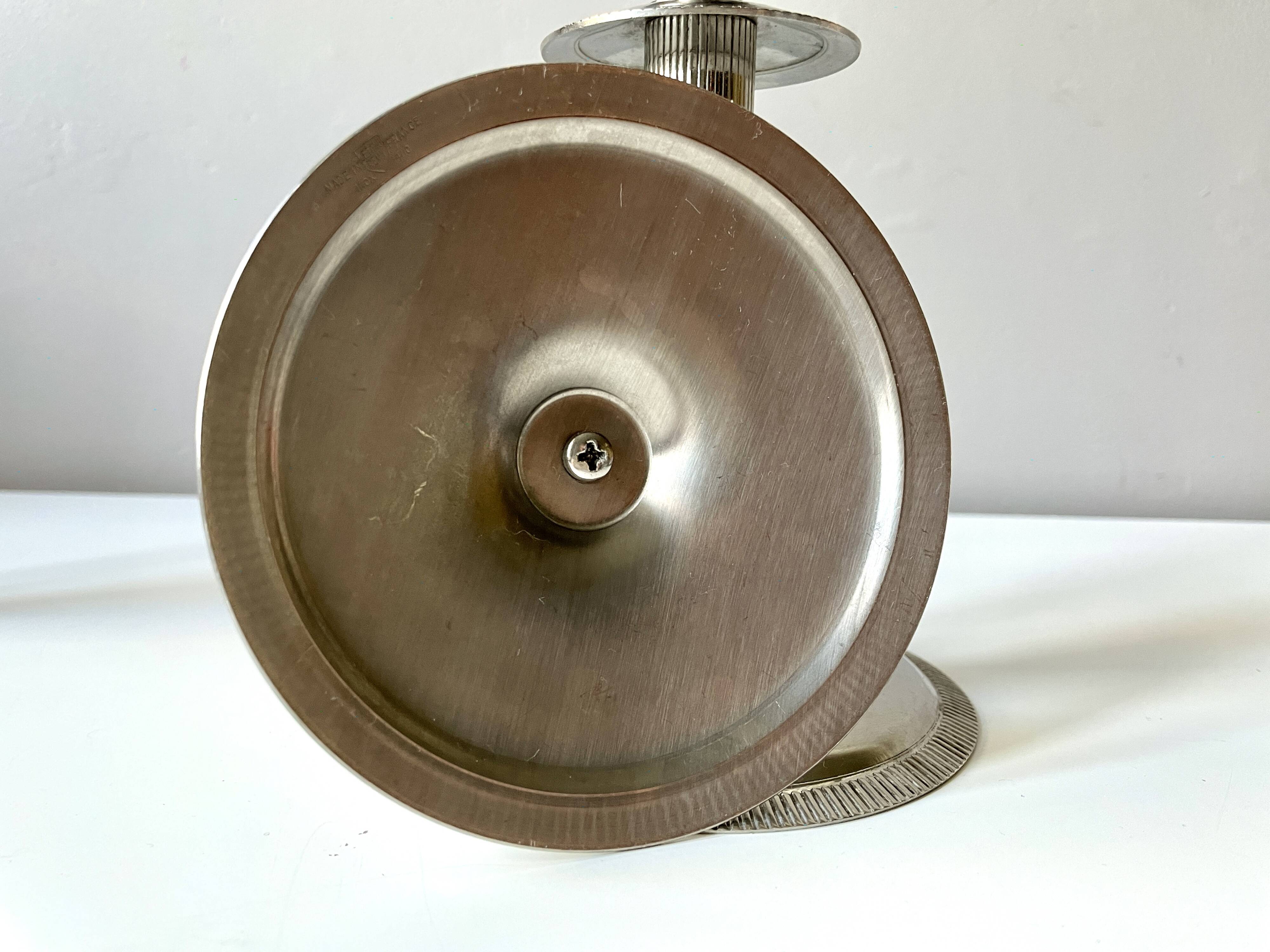 Set de 3 bougeoirs en inox