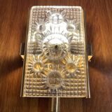 Pair of glass wall lights in Scandinavian design from the 1950s.