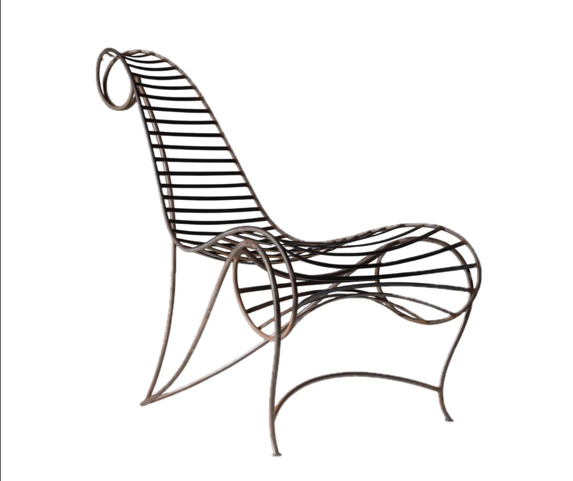 Spine chair by André Dubreuil, 1st edition