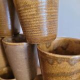 14 cups Digoin sandstone