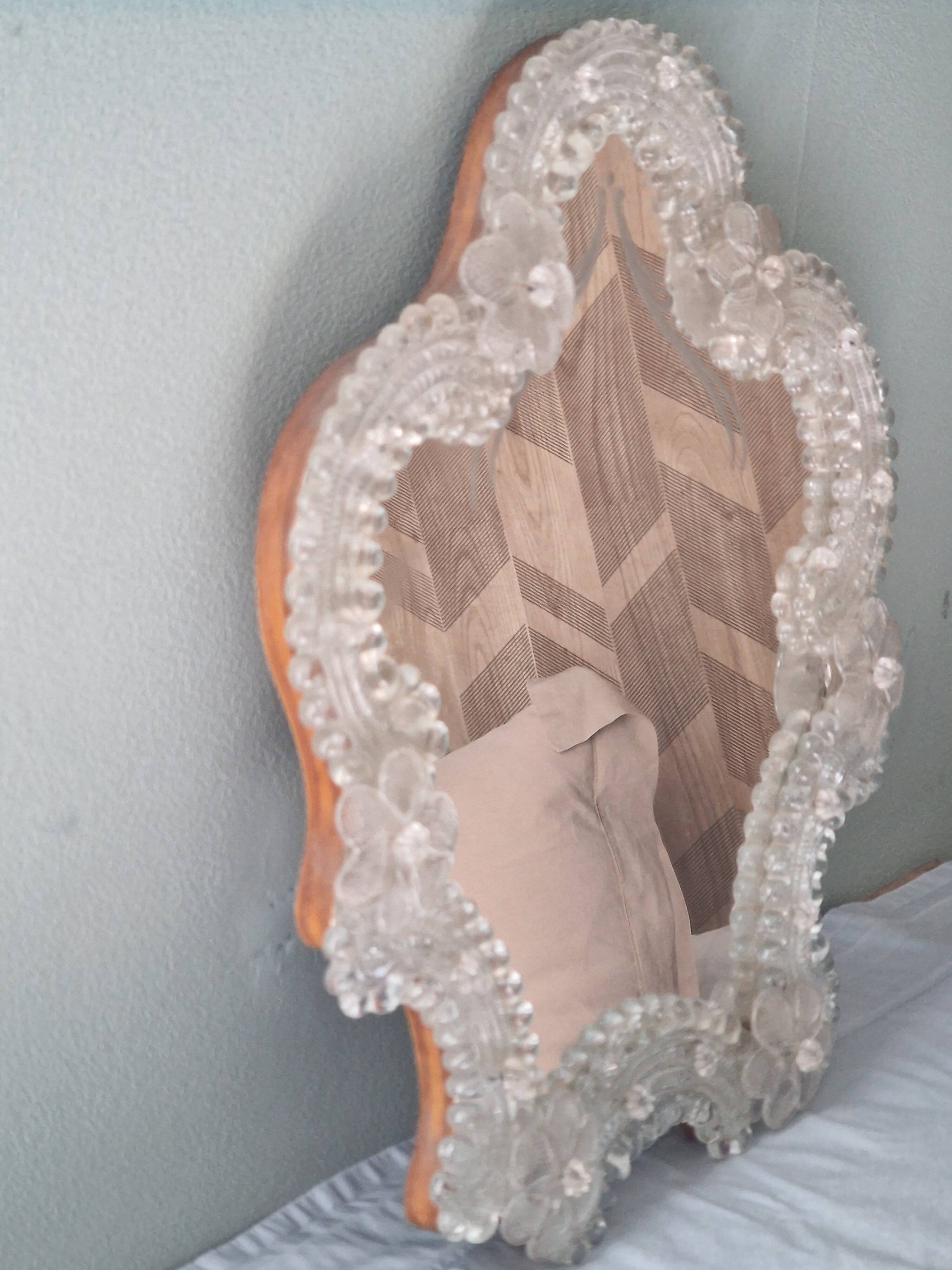 Venetian Murano glass mirror