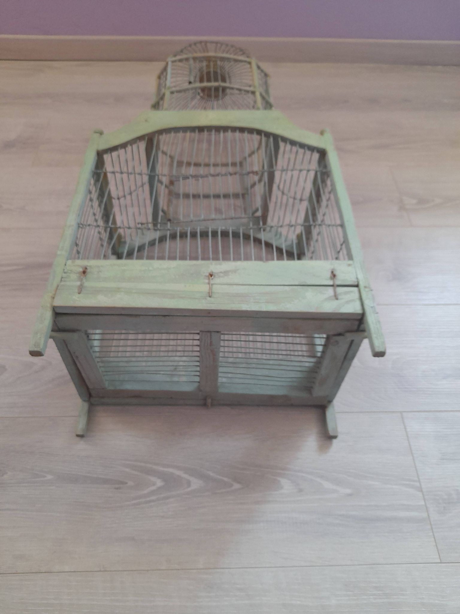 Cage à oiseaux ancienne