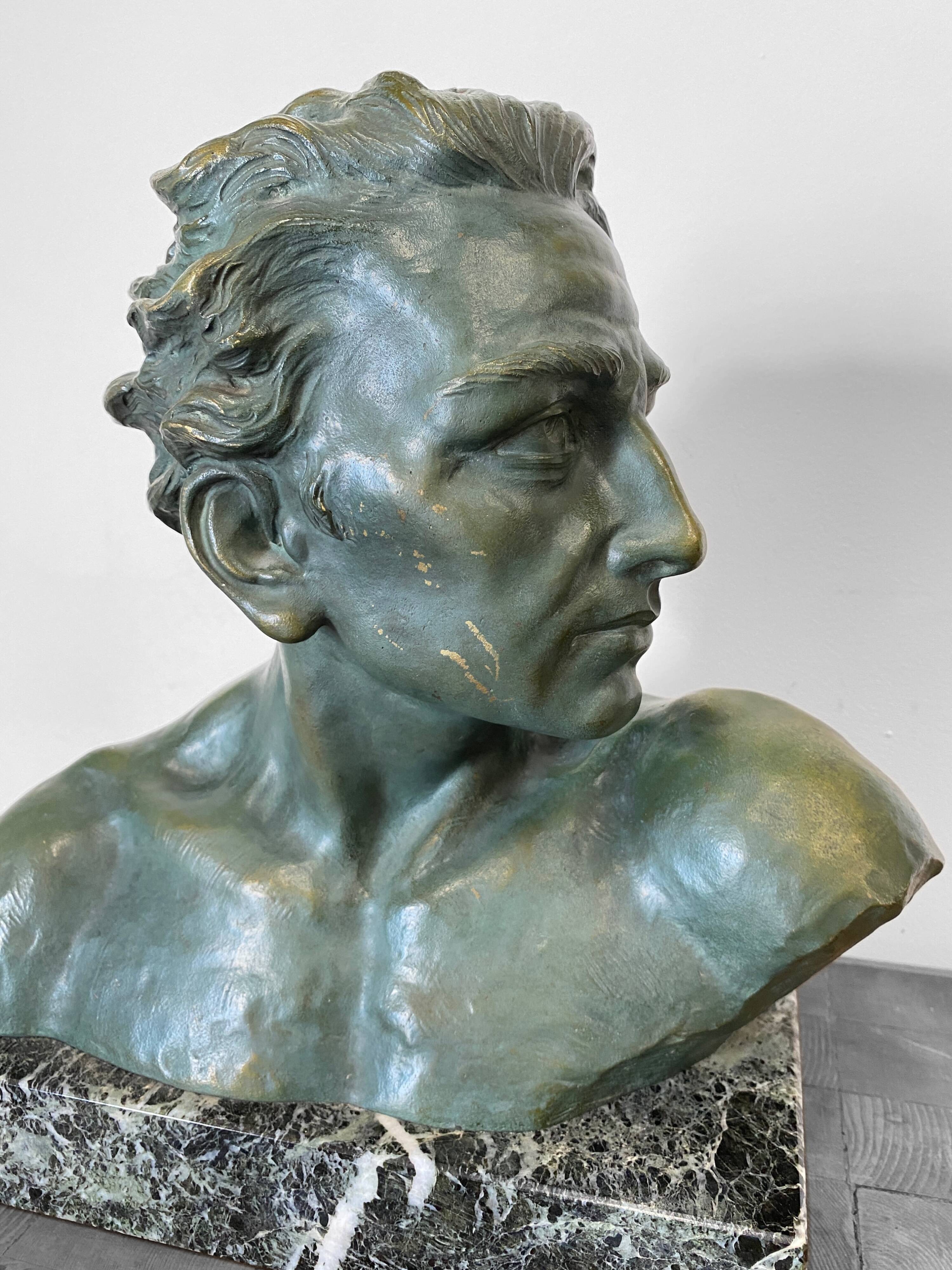 Bust of a man, Johannes Dommisse, 1930