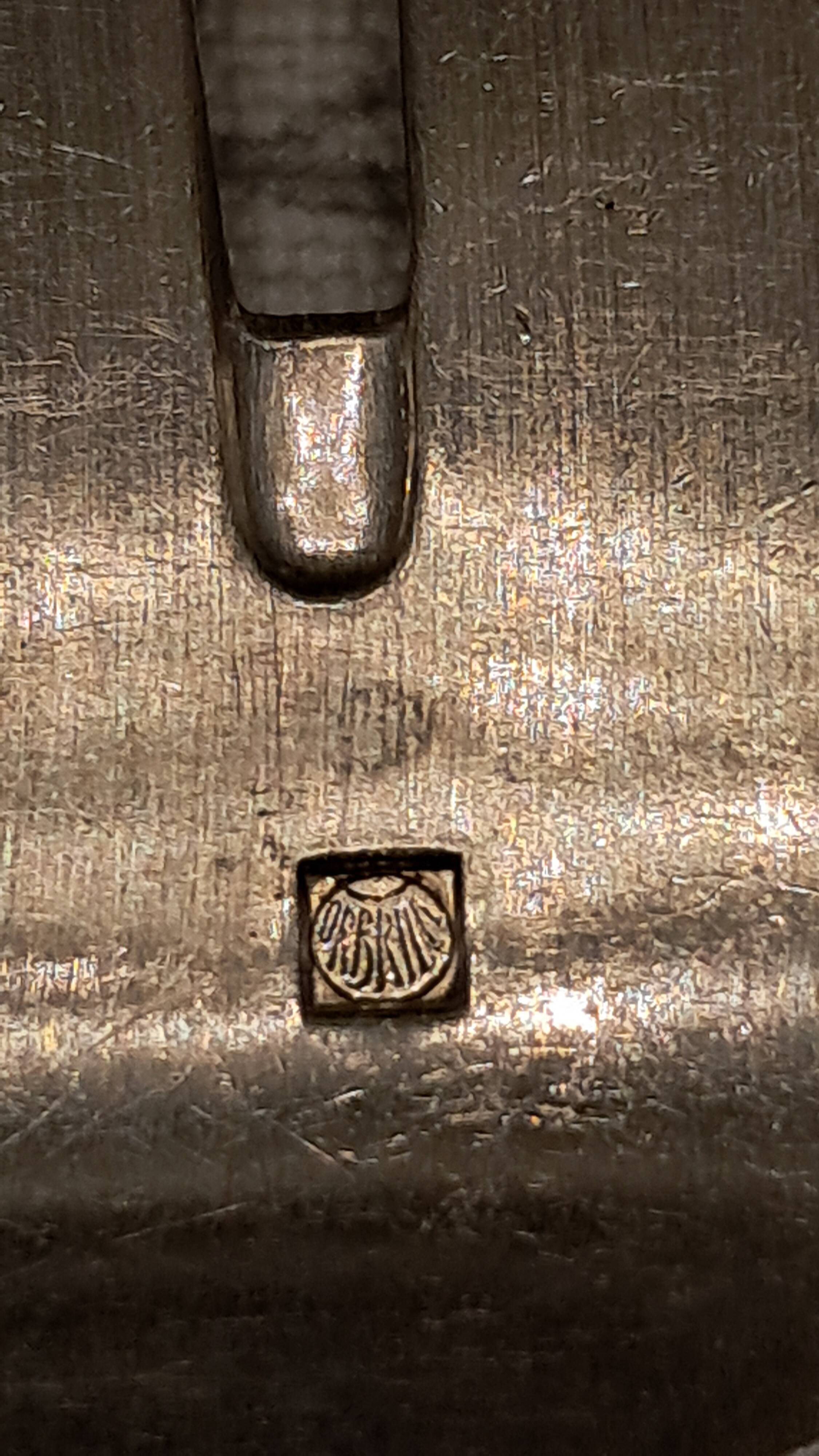 Silver-plated fish cutlery Orbille