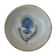 Cup with blue flower decoration workshop mulberry, Gustave Raynaud