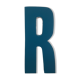 Wooden letter R