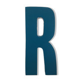 Wooden letter R