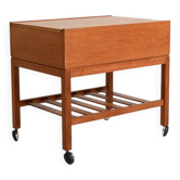 Danish teak trolley, 1960s/70s
