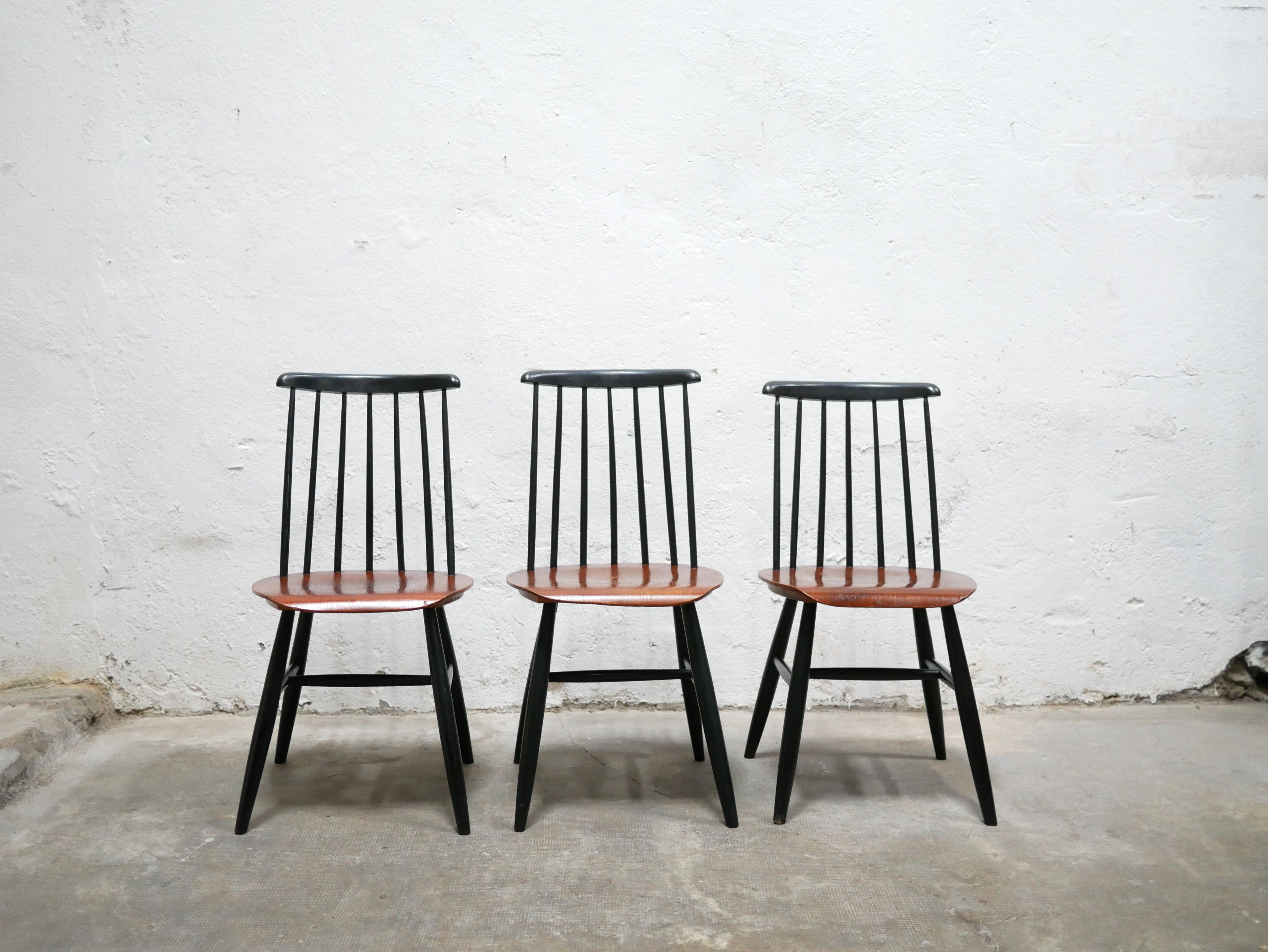 Vintage Scandinavian chair by I.Tapiovaara model Fanett