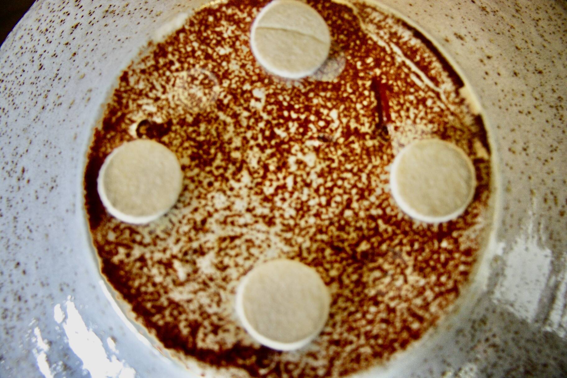 Large vintage ceramic 1950 signed accolay