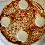 Large vintage ceramic 1950 signed accolay