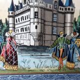 Miniature of the castle of Azay-le-Rideau by Lucy Boucher.