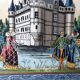 Miniature of the castle of Azay-le-Rideau by Lucy Boucher.