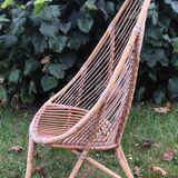Rattan armchair