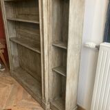 Solid wood bookcase