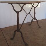 Bistro table 1900 oak tray