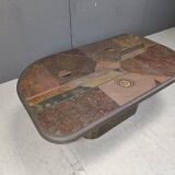 Paul Kingma attributed coffee table, 1980s