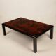 Tortoiseshell table by Roberto Jodice for Ottini Milano, 1975