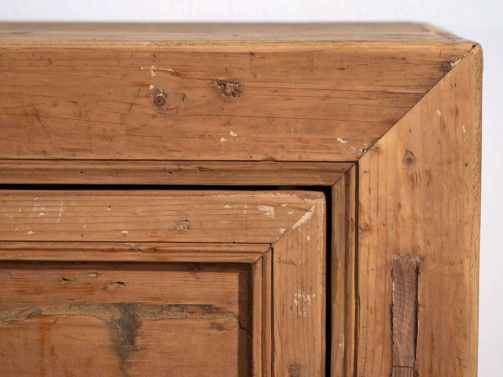 Antique Chinese three-door sideboard (circa 1900) #63