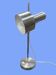 1960s/70s brushed aluminum lamp by Delmas