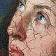 Oil painting Portrait of a woman 19th century