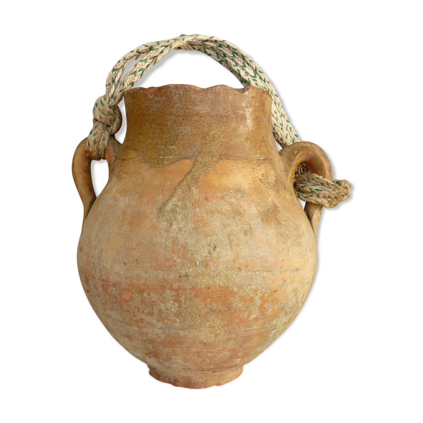 Terracotta pottery, pot for transporting milk, North Africa