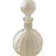 Vintahe Empoli Glass Decanter with Stopper, Italy, 1960s