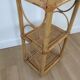 Vintage rattan shelf