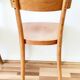 Scandinavian bistro chairs in turned wood, Baumann style