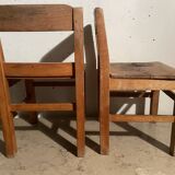 Pair of children's chairs from the 1950s