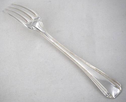 Christofle Boréal 12 Art Deco table forks silver-plated excellent condition